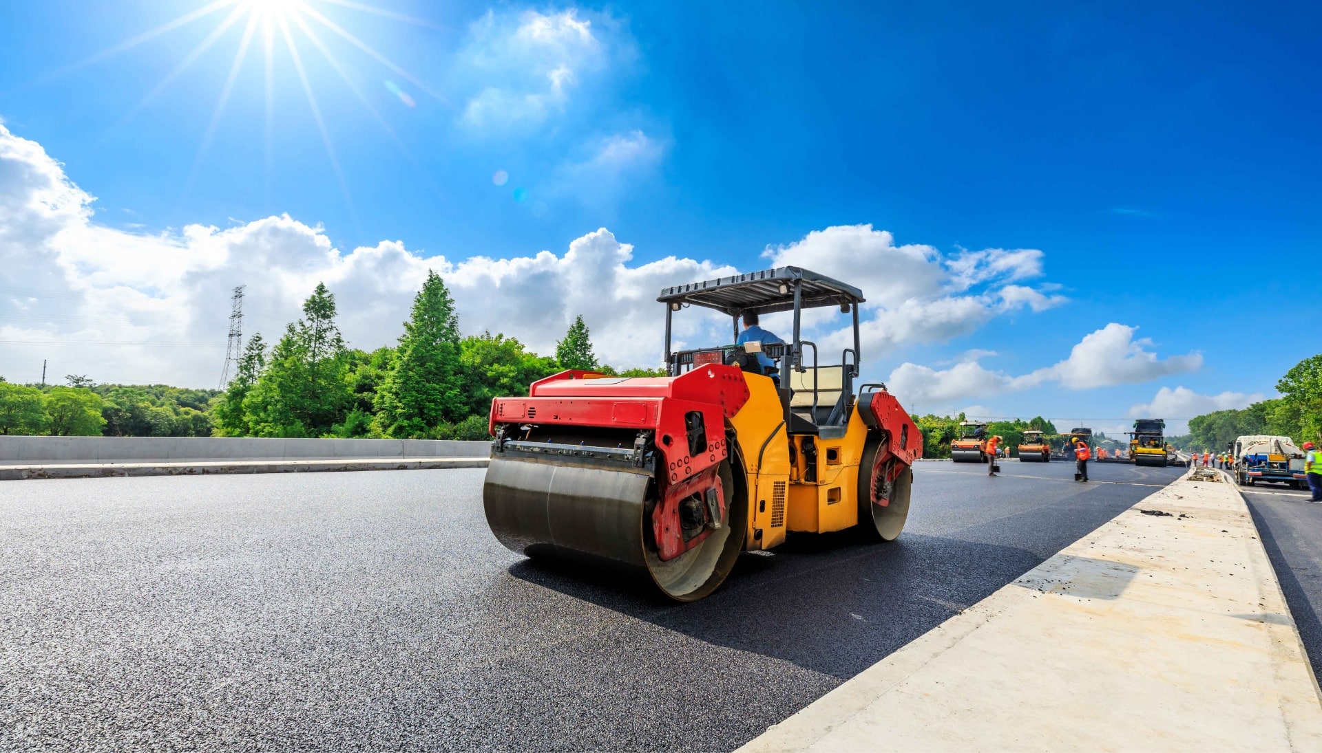 Smooth asphalt paving in Buffalo, NY creates durable surfaces.